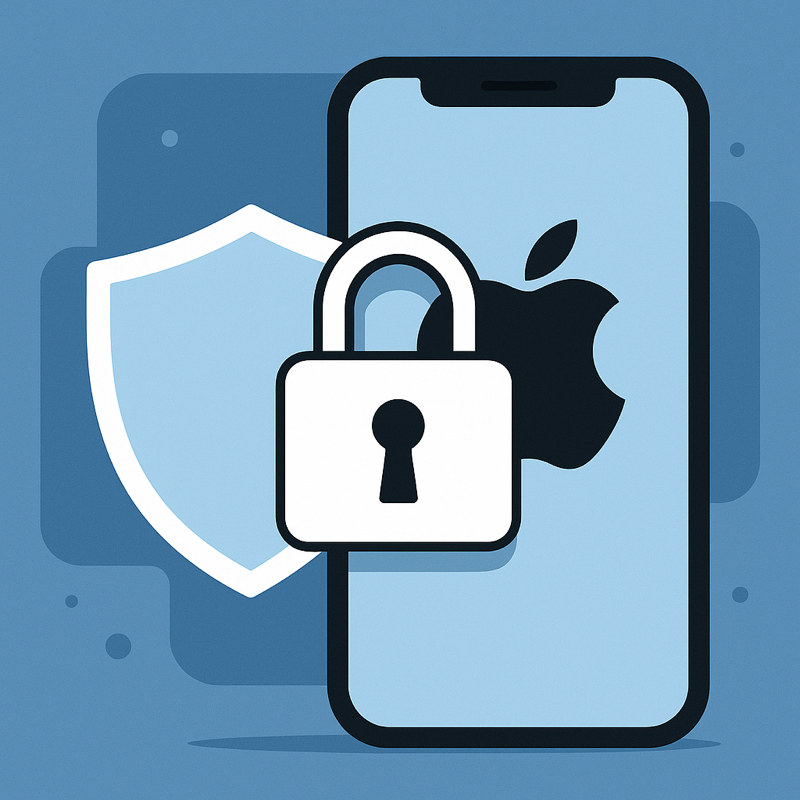 imagen conceptual sobre privacidad en dispositivos Apple