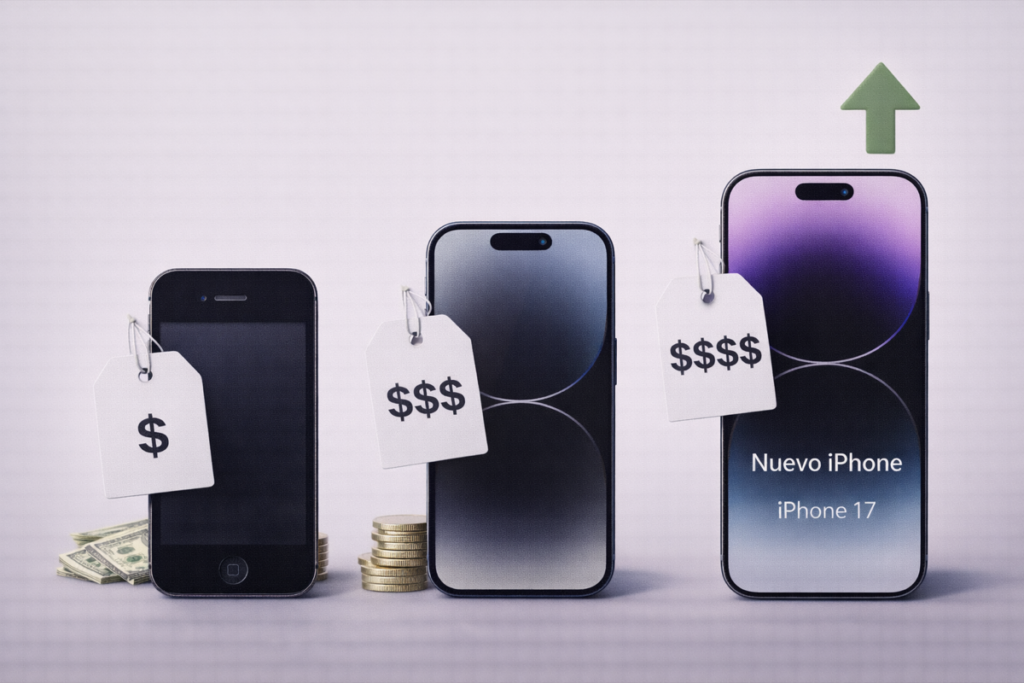 Comparativa de varios modelos de iPhone para elegir qué iPhone comprar en 2026